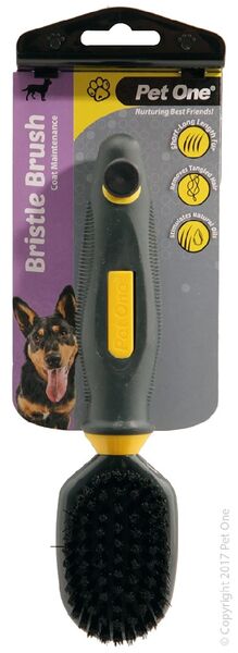 Pet One Grooming Bristle Brush Small Dog & Puppy
