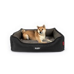 Ezy Dog 2In1 Ortho Smart Bed Large Charcoal/Black