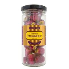Scott Bros Candy Vintage Passionfruit Rock Boiled Sweets Jar 155g Aust Made