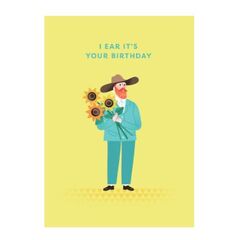 Card-Van Gogh Ear Birthday