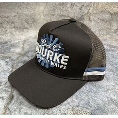 Trucker Cap Bourke Nsw - Grey/baby Blue