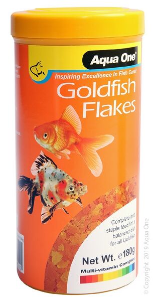AQUA ONE Goldfish Flake Food 180g