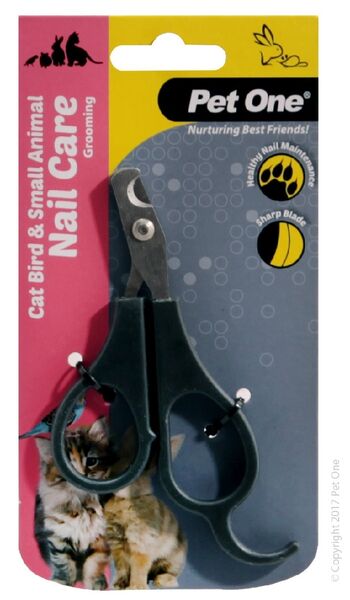 PO GROOMING CAT BIRD & SMALL ANIMAL NAIL CLIPPERS
