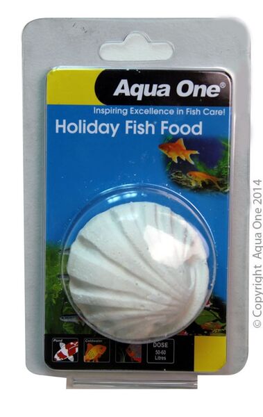 Aqua One Holiday Fish Food 14 Day 40g