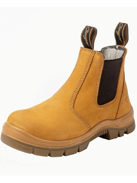 Cougar Footwear Boss Composite Toe, Slip on Boot - Wheat (14 MENS AU/UK)