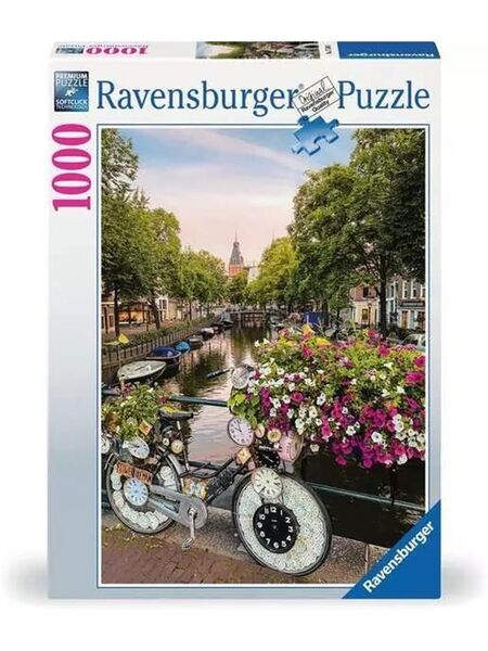RBURG - BICYCLE AND FLOWER AMSTERDAM 1000PC