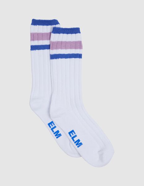 Elm Two Pack Ankle Socks - Collegiate