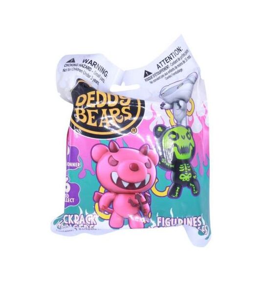 Deddy Bears 2.5 Inch Backpack Hangers Series 2 Blind Bag