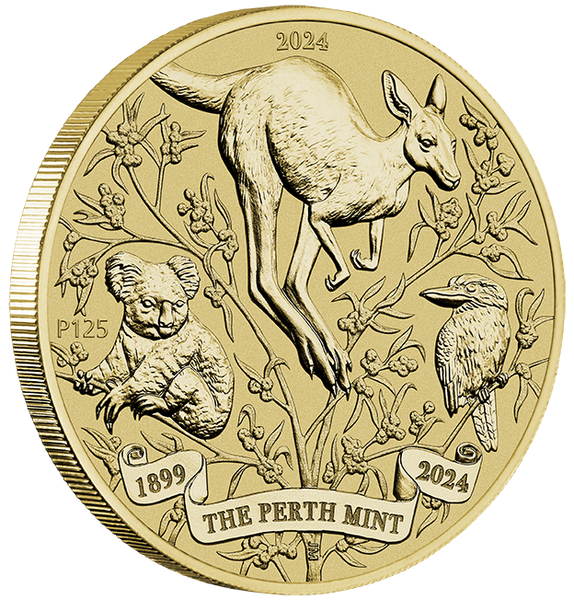 The Perth Mint's 125th Anniversary 2024 Coin in Card