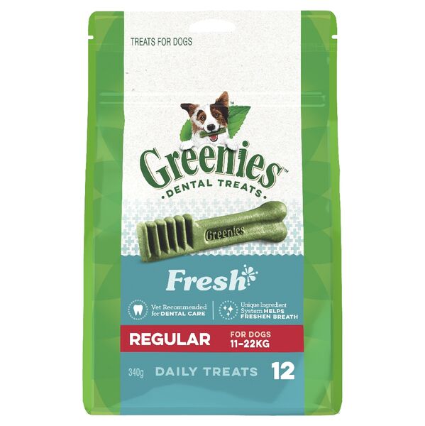 Greenies Treat Pack Mint 340g Regular