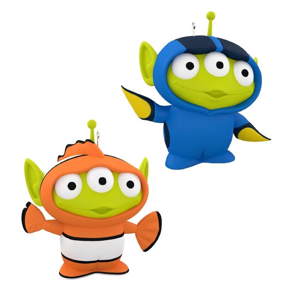 Disney Pixar Toy Story Alien Remix Finding Nemo Surprise Mystery Box Hallmark Keepsake Ornament