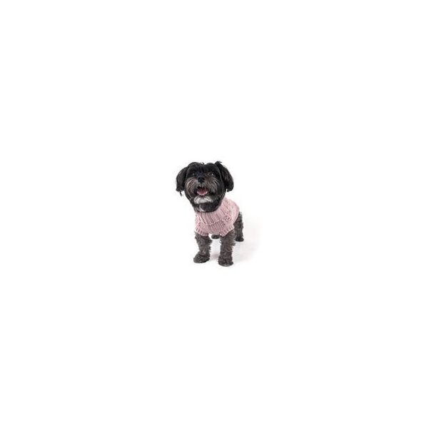 Huskimo Dog Knit Jumper Rose Pink 52.5cm Coat