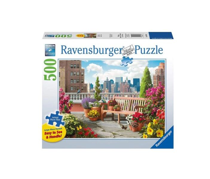 Ravensburger - 500 piece Large Format - Rooftop Garden