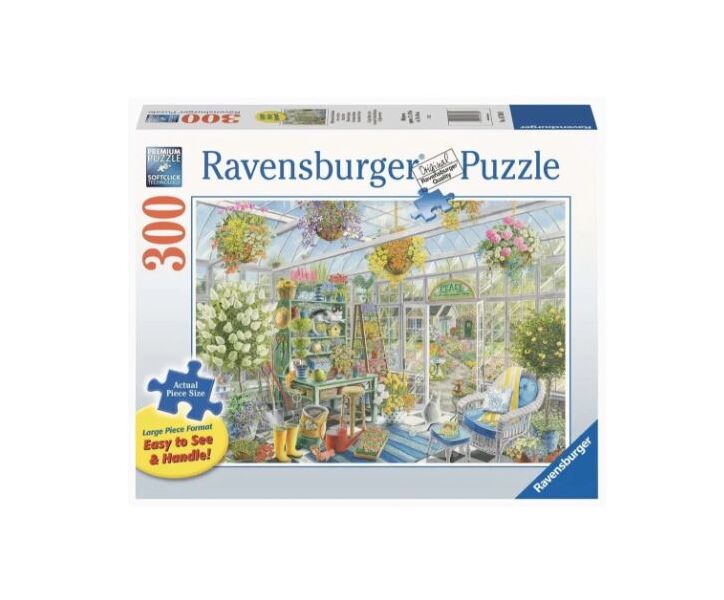 Ravensburger Greenhouse Heaven Large Format 300 Pieces Jigsaw Puzzle