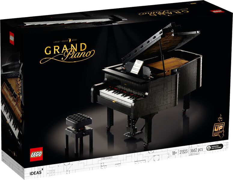 LEGO IDEAS GRAND PIANO 21323 AGES: 18+