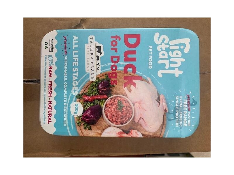 The Right Start Duck for Dogs - 500g *Available Instore or Local Delivery Only*