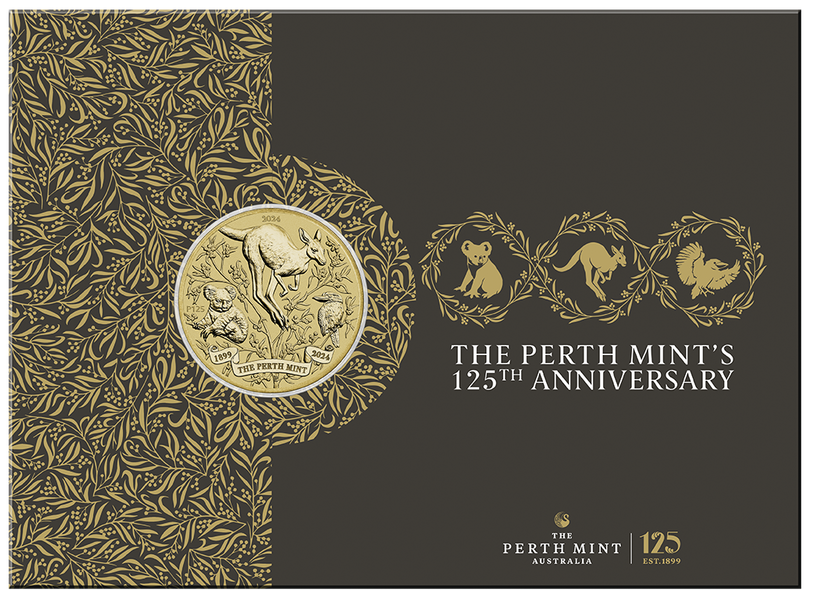 The Perth Mint's 125th Anniversary 2024 Coin in Card