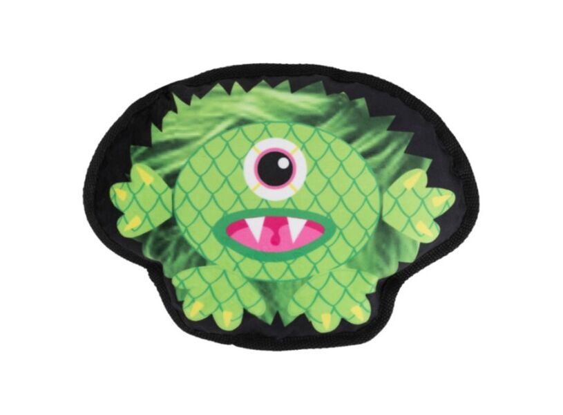 Indie & Scout Tough Round Monster Toy Green